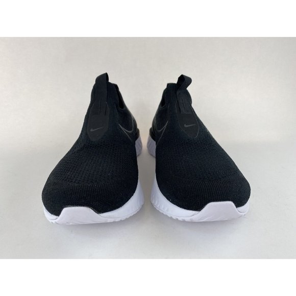 Nike Epic Phantom React Flyknit Black White Men's Sneakers Shoes BV0417 001 - Picture 8 of 12